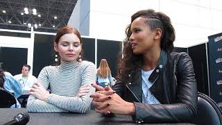 ‘Sirens’ Interview Stars Eline Powell and Fola EvansAkingbola Talk Dangerous Mermaids and Bjork [upl. by Cutty970]