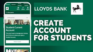 How to Open Student Bank Account in Lloyds Bank 2024 EASY GUIDE [upl. by Anaujait114]