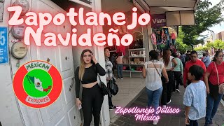 Zapotlanejo Navideño 4K walking tour [upl. by Coop383]