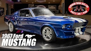 1967 Ford Mustang Fastback Restomod For Sales Vanguard Motor Sales 2687 [upl. by Odnanref636]