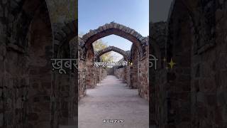 📍Delhi’s Purana Qila Old Fort delhi mughal delhiblogger travel explore shorts reels fyp [upl. by Kaia801]