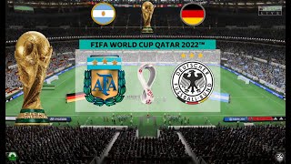 ARGENTINA vs ALEMANIA  FINAL COPA DEL MUNDO  EA FC24  PSD1EZ [upl. by Southard]