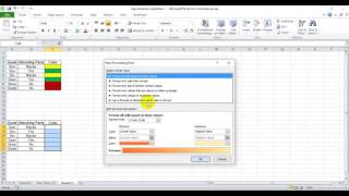 Using If then statement to change cell fill color sort of [upl. by Goraud]