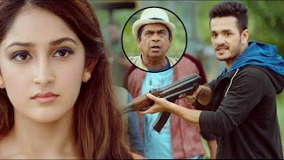 Surya Kavasam Movie Scenes  Brahmanandam Hilarious Comedy with Akhil [upl. by Akimit]