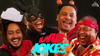 Dad Jokes  SquADD vs SquADD Halloween Edition  All Def [upl. by Htnnek]