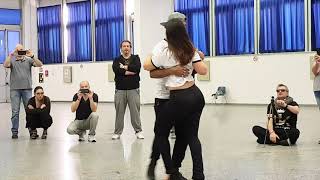 LAnge Noir amp Elodie Catena Josslyn  Pode beijau Fusion Kizomba Roma [upl. by Newhall408]