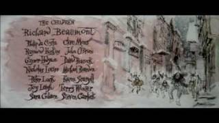 SCROOGE 1970 main titles  Music by Leslie Bricusse [upl. by Yesdnil668]