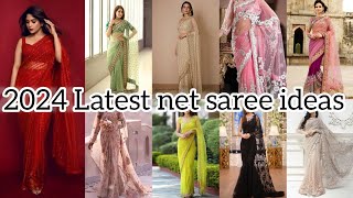 2024 Latest saree collection new model sarees design party amp wadding wear saree 💐🌹 [upl. by Kelda224]