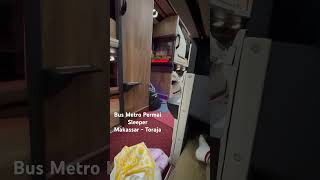 Makassar  Toraja Bus Metro Permai toraja makale [upl. by Cristiano192]