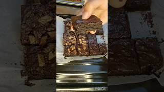 Ragi munch Brownie minivlog shortsfeed chocolatebrownie brownie ytshorts trendingshorts cake [upl. by Kaya]