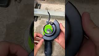 Correct use of angle grinder protective cover [upl. by Mohandas]