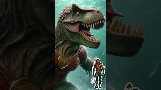 Dinosaurs style aquamansuperhéroes justiceleague aquaman dinosaurs [upl. by Nalad783]