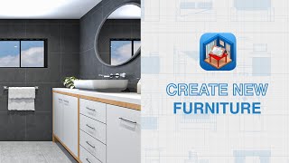 Sweet Home 3D Tutorial  How to create new furniture [upl. by Annahaj690]