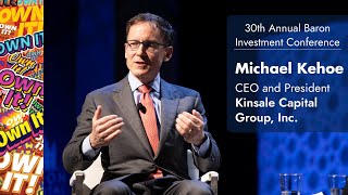 Kinsale Capital Group CEO Michael Kehoe at the 30th Annual Baron Investment Conference [upl. by Pattani]