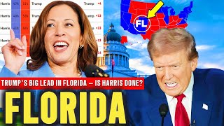 Shocking Florida Poll Results Trump’s Unstoppable Surge in 2024 Election [upl. by Atikihc]