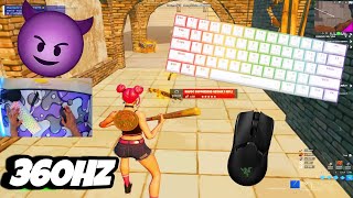 GK61 ASMR Chill🤩 tilted zonewars 🏆 Satisfying Keyboard Fortnite 360 FPS Smooth 4K [upl. by Eras209]