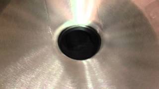 Stainless Steel toilet flush inside view [upl. by Aleakim573]