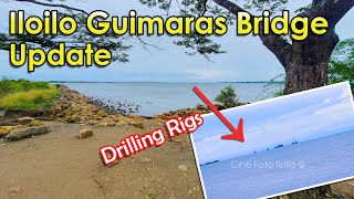 Iloilo Guimaras Bridge Update  Core Sampling  Drilling Rigs DED 2024 [upl. by Ayital]