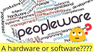 Peopleware  what is this  🤔😵🤔 [upl. by Heeley]