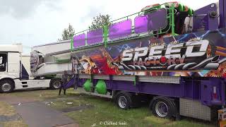 Kermis Santpoort 2024 Afbouw en Transport Deel 1 [upl. by Ho]