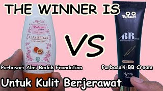 Review Purbasari BB Cream VS Alas Bedak Purbasari untuk Kulit Berjerawat [upl. by Ludovico]