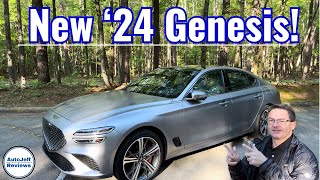 2024 Genesis G70 is LOADED Key Features Inside amp Out [upl. by Nade]