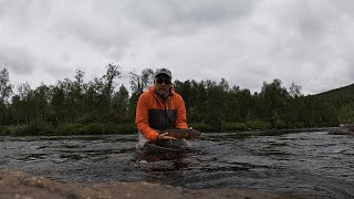 Fly Fishing Arjeplog Sweden [upl. by Kedezihclem450]