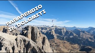 Parapendio in Dolomiti [upl. by Studner659]