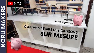 quotDIY  Comment construire des caissons de rangement pratiques et économiquesquot caisson [upl. by Aniarrol]