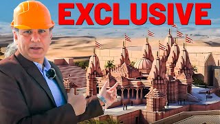 Exclusive Tour of UAEs Historic BAPS Hindu Temple  Abhijit Chavda [upl. by Eenafit]