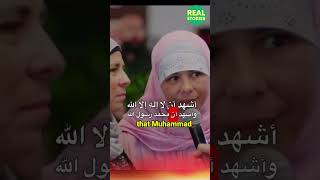 Three Spanish sisters taking Shahada shorts shortsfeed I Real Stories [upl. by Cobb]