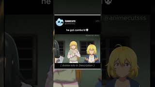 Bro flew to infinity😂  animemoments anime shorts [upl. by Akienahs]