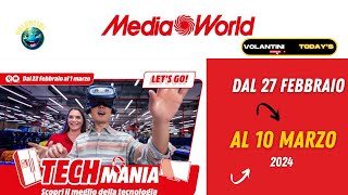 VOLANTINO mediaworld dal 22 febbraio al 1 marzo 🟢⚪️🔴 anteprima volantino [upl. by Alexis34]