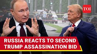 Putins First Reaction To Trump Assassination Bid Russia Has Nothing  US News [upl. by Deana]