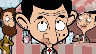 Beans Coffee Stand  Mr Bean Animated Season 3  Funny Clips  Mr Bean [upl. by Lette]