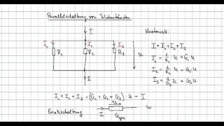 Grundlagen der Elektrotechnik  Parallelschaltung von Widerständen [upl. by Okimuk]