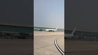 Airbus going for departure 🛫indigoairbusinternationalairportdelhishorts [upl. by Lyudmila]