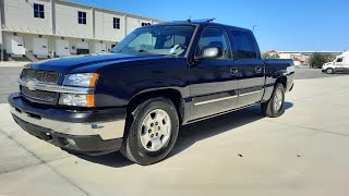 SOLD 2005 Crew Cab Chevy Silverado LT with sunroof by Julianos Garage [upl. by Norab258]