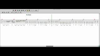 The WarningDISCIPLEBacking Guitar tabs [upl. by Akerehs]