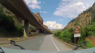 Through tunnel on I70 Colorado [upl. by Onder]