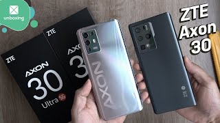 ZTE Axon 30  Unboxing en español [upl. by Hauhsoj484]