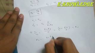 Opamp Voltage gain in noninverting mode full explained [upl. by Nirad759]