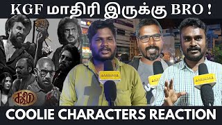 Coolie Characters Announcement Public Reaction  Coolie Update  Superstar Rajinikanth [upl. by Ackerman800]