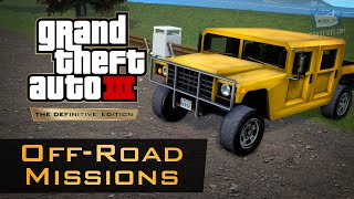 GTA 3  OffRoad Missions Guide [upl. by Nahama]