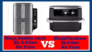 Is Ninjas New Double stack air fryer as good as my Ninja Flexdraw air fryer [upl. by Ann-Marie]