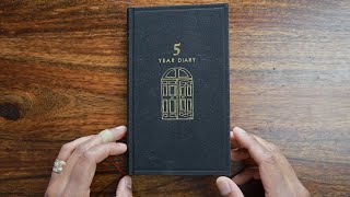 Five Years worth of thoughts  A review on the Midori 5 Year Diary [upl. by Otrebilif125]