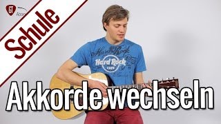 Tricks zum einfachen Akkorde wechseln  Gitarrenschule [upl. by Burbank]