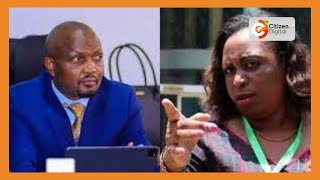 CS Jumwa tells off Moses Kuria on payment of royalties [upl. by Alano]