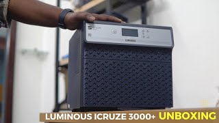 LUMINOUS ICRUZE 3000 UNBOXING  REVIEW  2022 [upl. by Sorvats547]