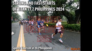 TOUGHEST DUATHLON IN ASIA TITAN 777 PHILIPPINES I SPORTS TOURISM IN THE PHILIPPINES I START LINE [upl. by Lexa151]